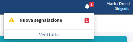 Screen Nuova Segnalazione